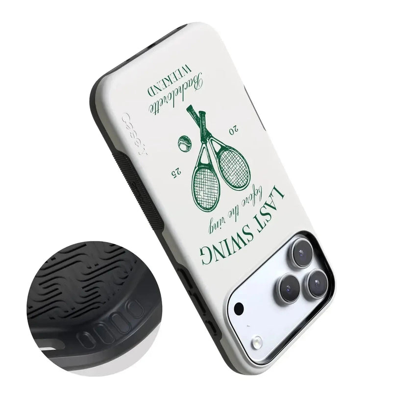 Last Swing | Off-White Bachelorette Case Phone Case Casetry 