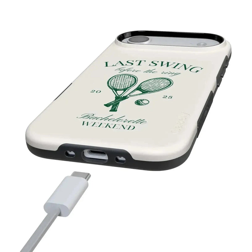 Last Swing | Off-White Bachelorette Case Phone Case Casetry 