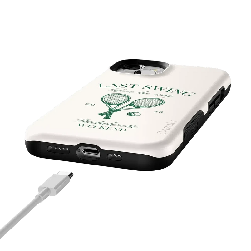 Last Swing | Off-White Bachelorette Case Phone Case Casetry 