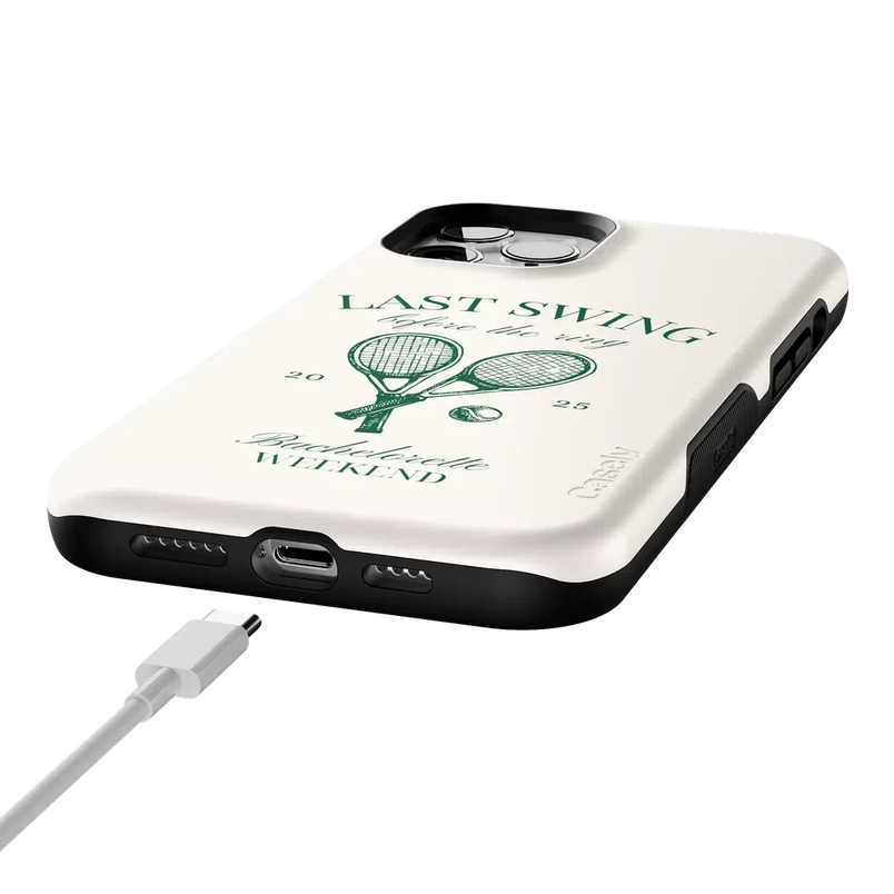 Last Swing | Off-White Bachelorette Case Phone Case Casetry 