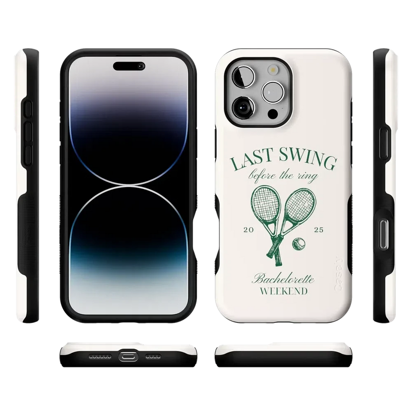 Last Swing | Off-White Bachelorette Case Phone Case Casetry 