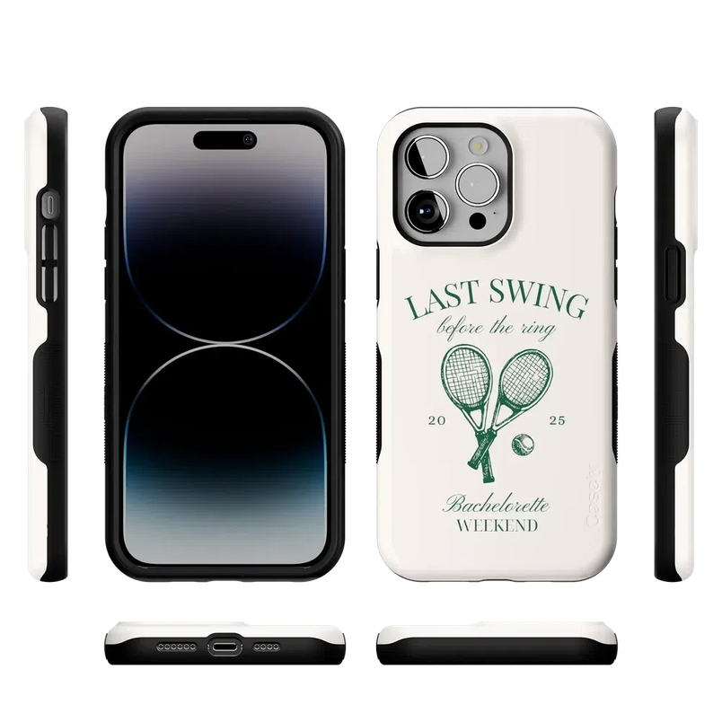 Last Swing | Off-White Bachelorette Case Phone Case Casetry 