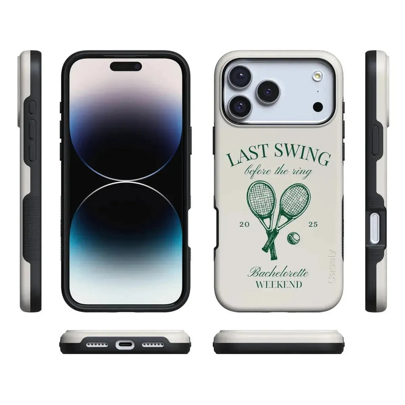 Last Swing | Off-White Bachelorette Case Phone Case Casetry 