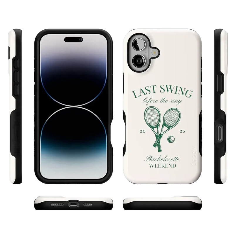 Last Swing | Off-White Bachelorette Case Phone Case Casetry 