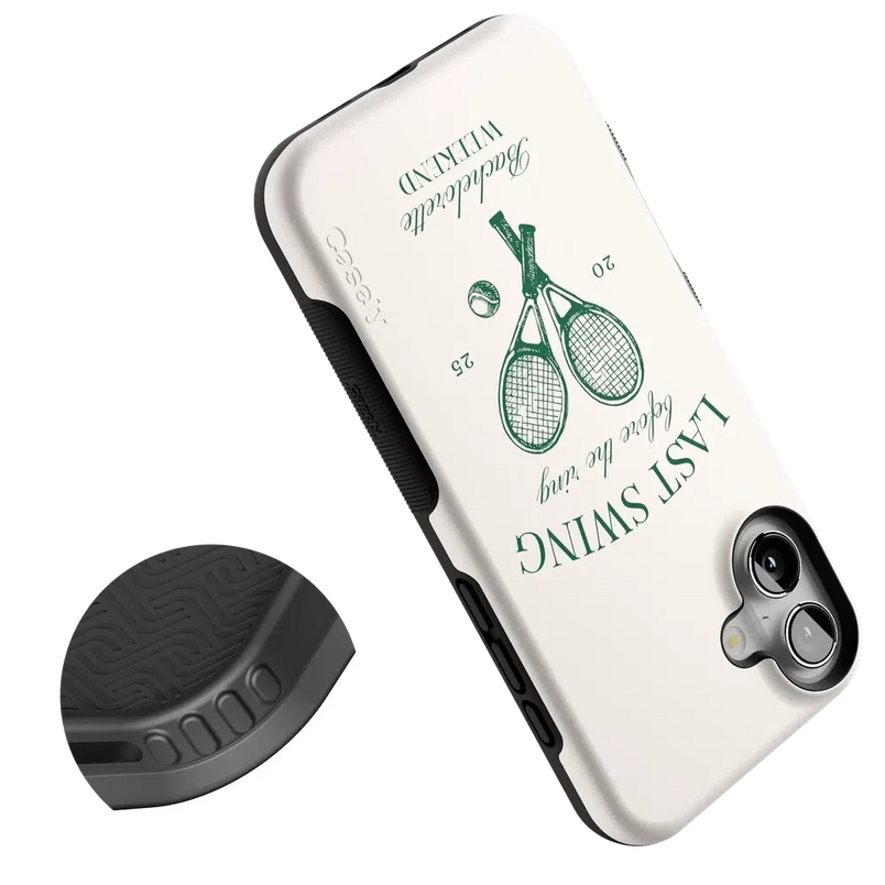 Last Swing | Off-White Bachelorette Case Phone Case Casetry 