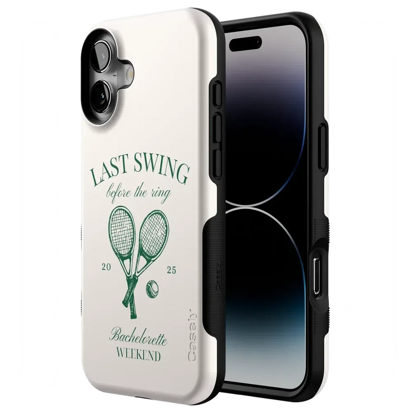 Last Swing | Off-White Bachelorette Case Phone Case Casetry 