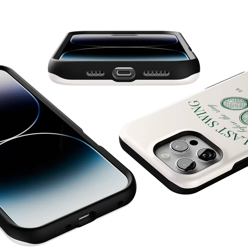 Last Swing | Off-White Bachelorette Case Phone Case Casetry 