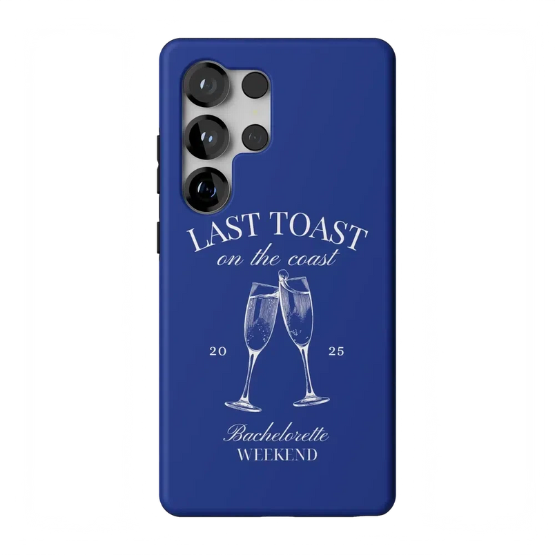 Last Toast | Blue Coastal Bachelorette Case Phone Case Casetry Bold Flex + MagSafe® Galaxy S25 Ultra 