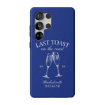 Last Toast | Blue Coastal Bachelorette Case Phone Case Casetry Bold Flex + MagSafe® Galaxy S25 Ultra 
