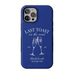 Last Toast | Blue Coastal Bachelorette Case Phone Case Casetry Bold Flex + MagSafe® iPhone 12 Pro Max 