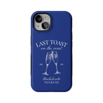 Last Toast | Blue Coastal Bachelorette Case Phone Case Casetry Bold Flex + MagSafe® iPhone 13 Mini 