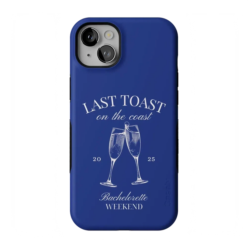 Last Toast | Blue Coastal Bachelorette Case Phone Case Casetry Bold Flex + MagSafe® iPhone 14 Plus 