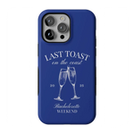 Last Toast | Blue Coastal Bachelorette Case Phone Case Casetry Bold Flex + MagSafe® iPhone 14 Pro Max 