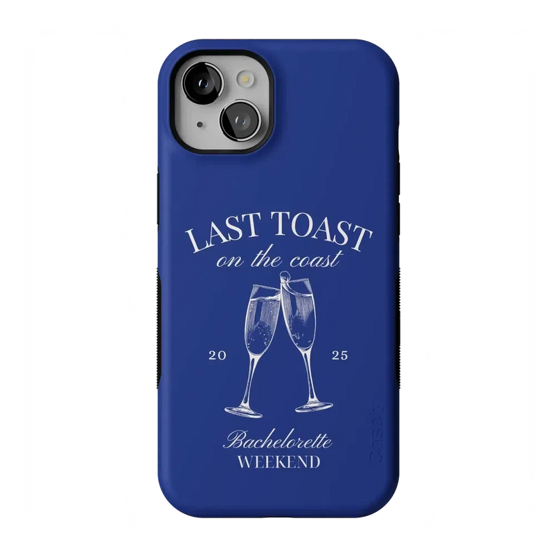 Last Toast | Blue Coastal Bachelorette Case Phone Case Casetry Bold Flex + MagSafe® iPhone 15 Plus 
