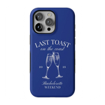 Last Toast | Blue Coastal Bachelorette Case Phone Case Casetry Bold Flex + MagSafe® iPhone 15 Pro Max 