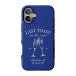 Last Toast | Blue Coastal Bachelorette Case Phone Case Casetry Bold Flex + MagSafe® iPhone 16 Plus 