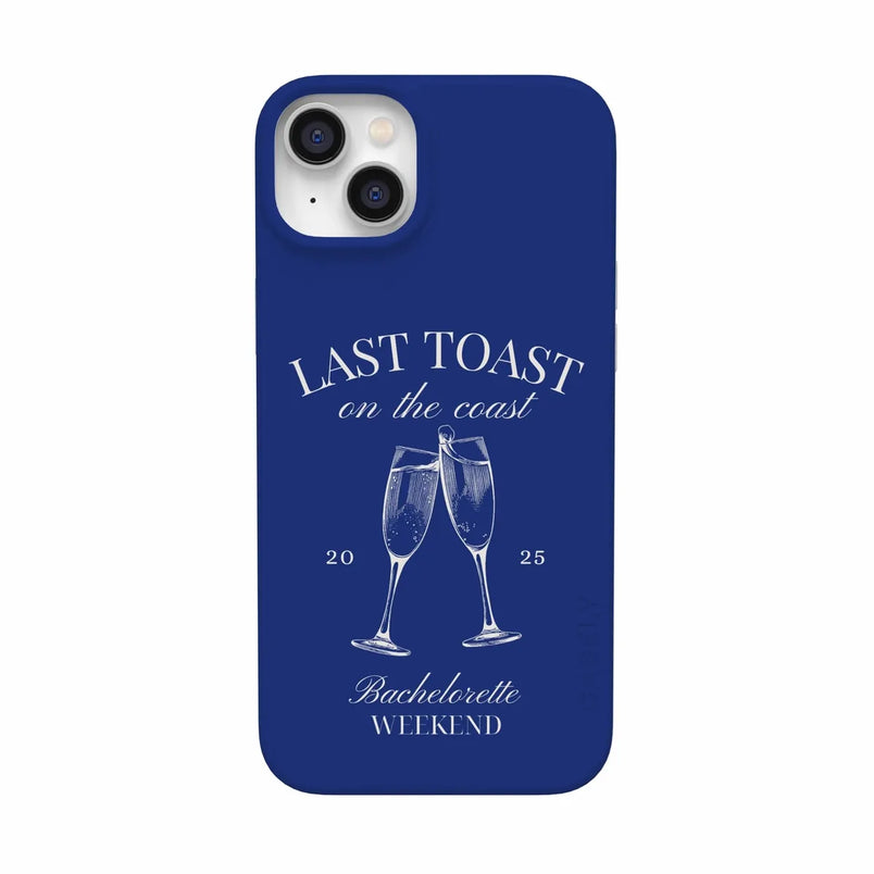 Last Toast | Blue Coastal Bachelorette Case Phone Case Casetry Classic + MagSafe® iPhone 14 Plus 