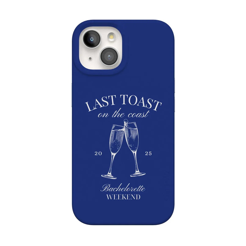 Last Toast | Blue Coastal Bachelorette Case Phone Case Casetry Classic + MagSafe® iPhone 15 