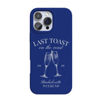 Last Toast | Blue Coastal Bachelorette Case Phone Case Casetry Classic + MagSafe® iPhone 16 Pro Max 