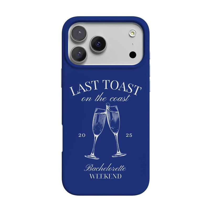 Last Toast | Blue Coastal Bachelorette Case Phone Case Casetry Classic + MagSafe® iPhone 17 Pro Max 