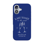 Last Toast | Blue Coastal Bachelorette Case Phone Case Casetry Classic + MagSafe® iPhone 17 
