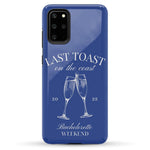 Last Toast | Blue Coastal Bachelorette Case Phone Case Casetry Essential Galaxy S20 Plus 