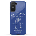 Last Toast | Blue Coastal Bachelorette Case Phone Case Casetry Essential Galaxy S21 Plus 