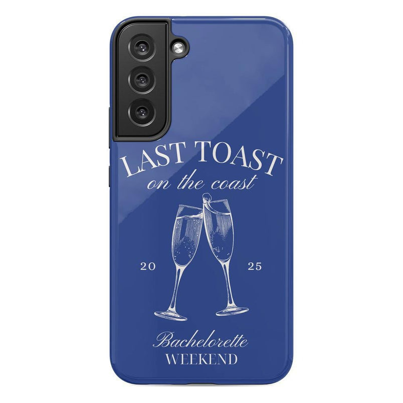 Last Toast | Blue Coastal Bachelorette Case Phone Case Casetry Essential Galaxy S22 Plus 
