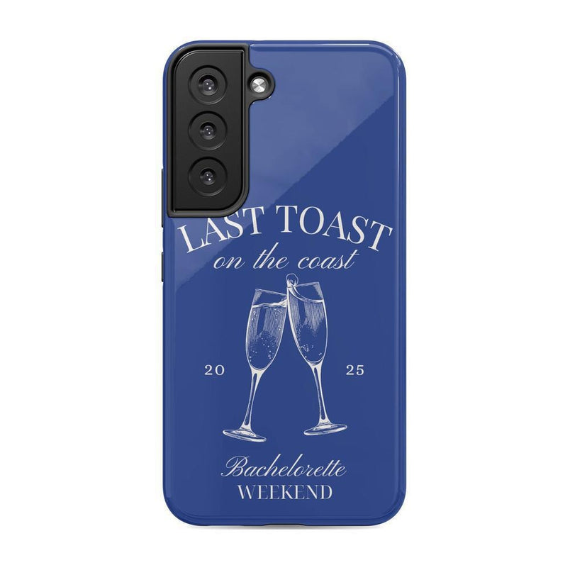 Last Toast | Blue Coastal Bachelorette Case Phone Case Casetry Essential Galaxy S22 