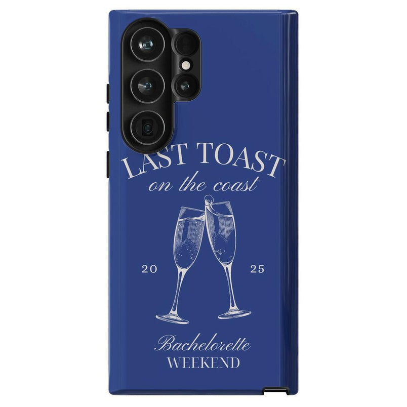 Last Toast | Blue Coastal Bachelorette Case Phone Case Casetry Essential Galaxy S23 Ultra 