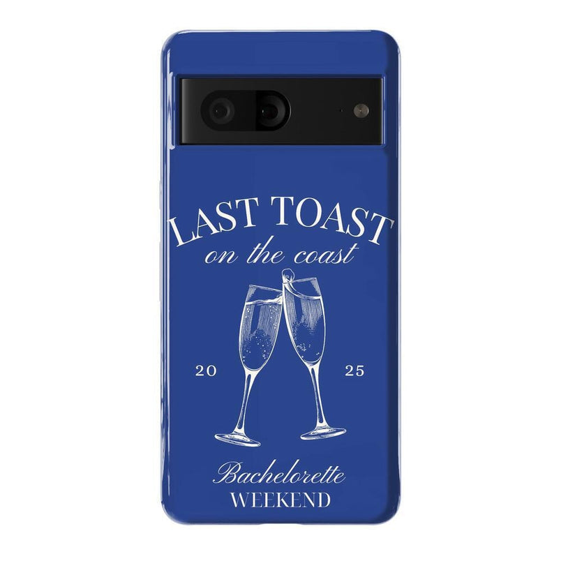 Last Toast | Blue Coastal Bachelorette Case Phone Case Casetry Essential Google Pixel 7 
