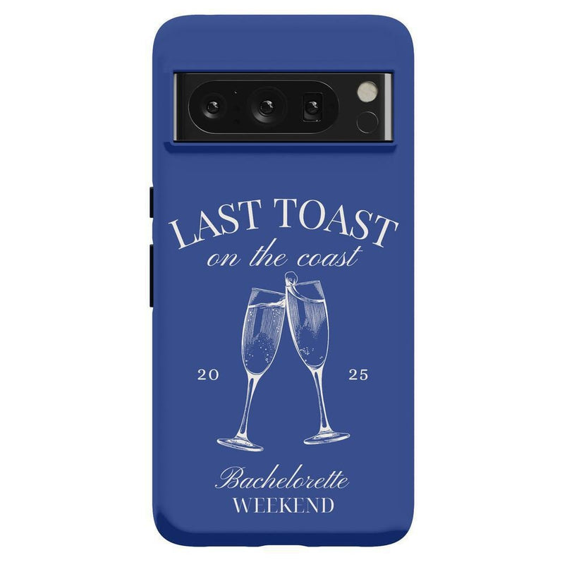 Last Toast | Blue Coastal Bachelorette Case Phone Case Casetry Essential Google Pixel 8 Pro 