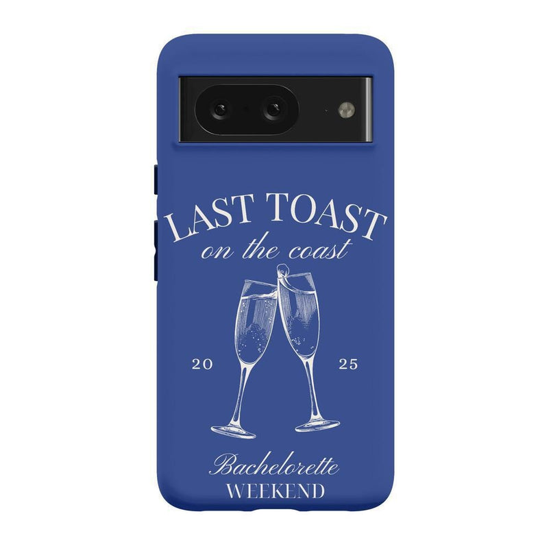 Last Toast | Blue Coastal Bachelorette Case Phone Case Casetry Essential Google Pixel 8 