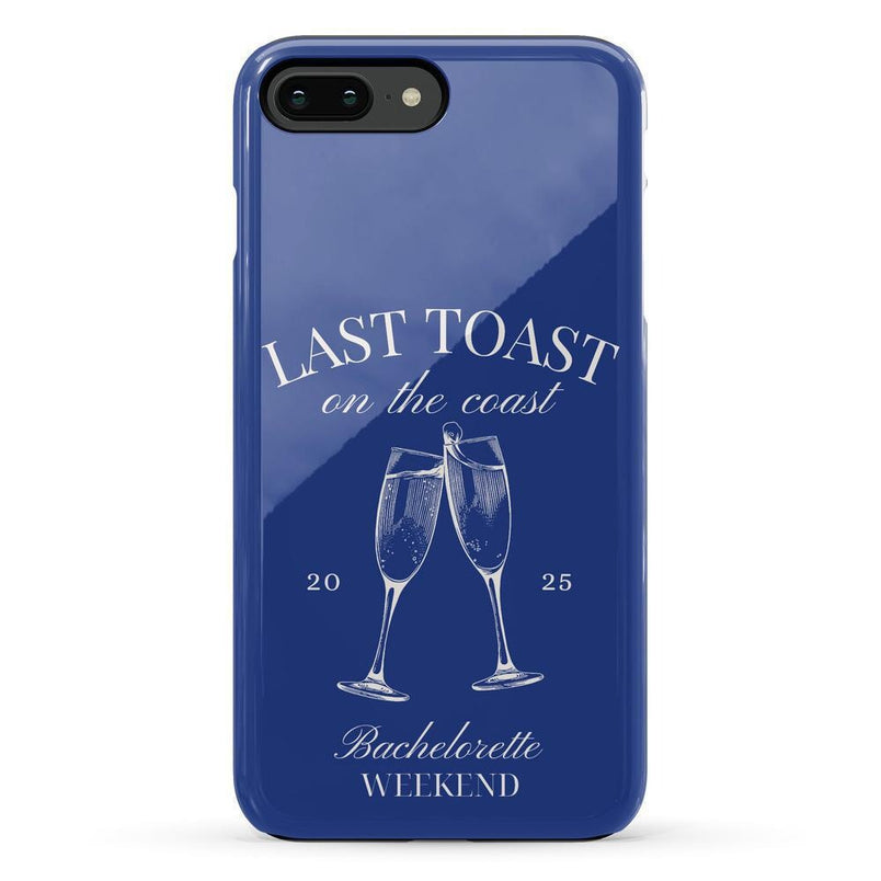 Last Toast | Blue Coastal Bachelorette Case Phone Case Casetry Essential iPhone 6/7/8 Plus 