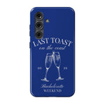 Last Toast | Blue Coastal Bachelorette Case Phone Case Casetry Essential + MagSafe® Galaxy S25 