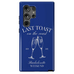 Last Toast | Blue Coastal Bachelorette Case Phone Case Casetry Essential + MagSafe® Galaxy S25 Ultra 