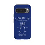 Last Toast | Blue Coastal Bachelorette Case Phone Case Casetry Essential + MagSafe® Google Pixel 10 Pro 
