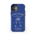 Last Toast | Blue Coastal Bachelorette Case Phone Case Casetry Essential + MagSafe® iPhone 12 Mini 
