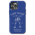 Last Toast | Blue Coastal Bachelorette Case Phone Case Casetry Essential + MagSafe® iPhone 12 Pro Max 