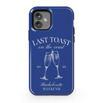 Last Toast | Blue Coastal Bachelorette Case Phone Case Casetry Essential + MagSafe® iPhone 12 Pro 