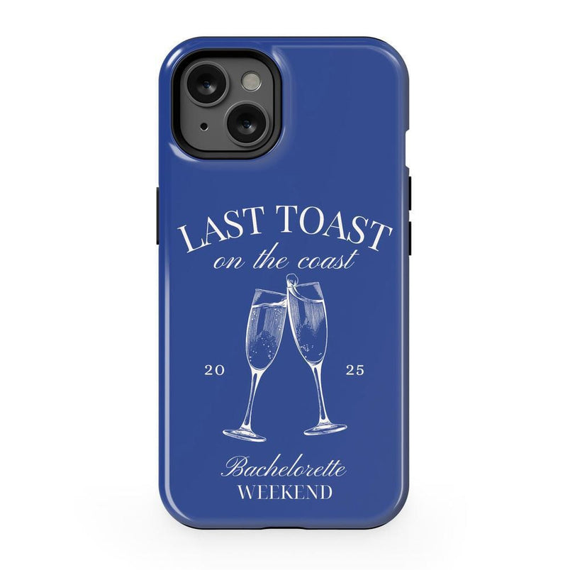 Last Toast | Blue Coastal Bachelorette Case Phone Case Casetry Essential + MagSafe® iPhone 13 