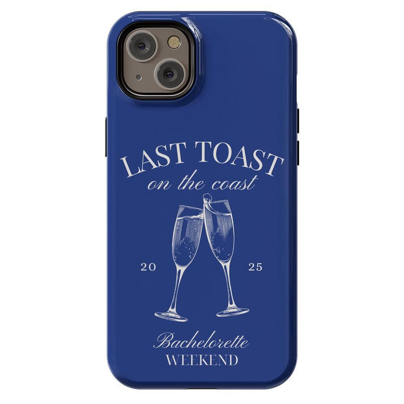 Last Toast | Blue Coastal Bachelorette Case Phone Case Casetry Essential + MagSafe® iPhone 14 Plus 