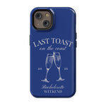 Last Toast | Blue Coastal Bachelorette Case Phone Case Casetry Essential + MagSafe® iPhone 14 