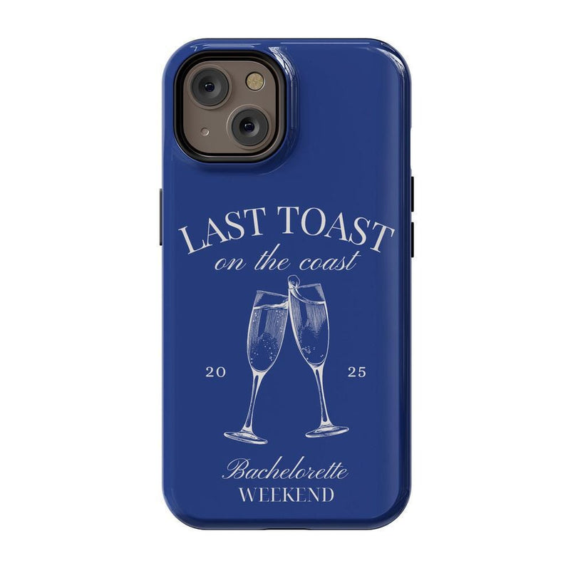 Last Toast | Blue Coastal Bachelorette Case Phone Case Casetry Essential + MagSafe® iPhone 14 