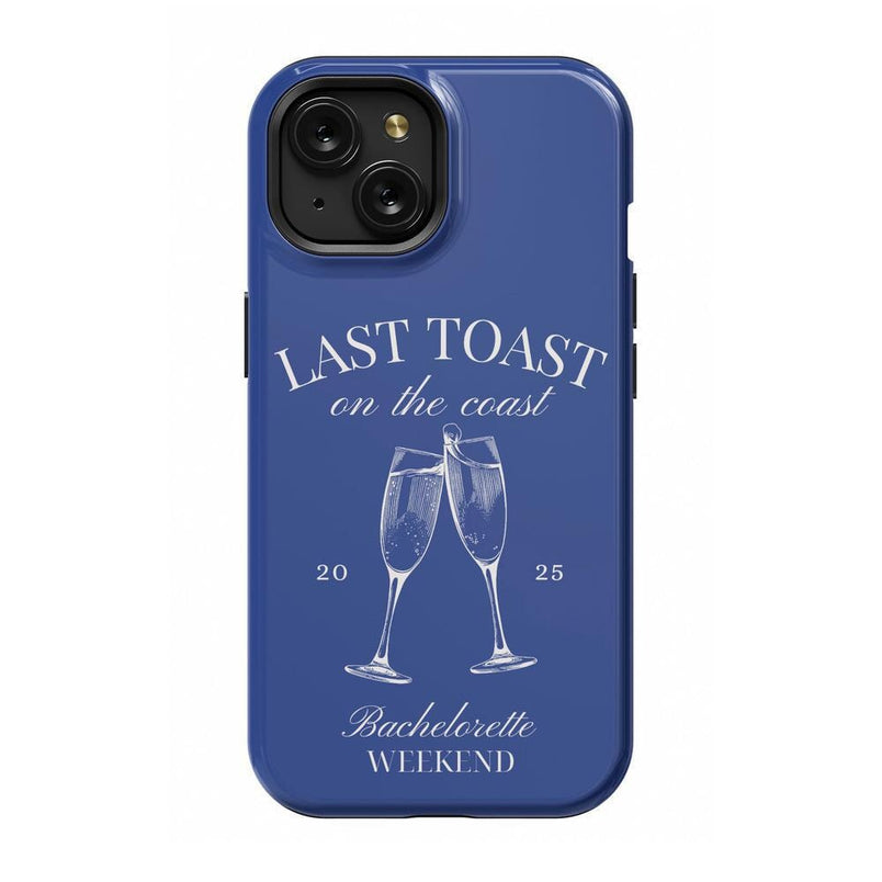Last Toast | Blue Coastal Bachelorette Case Phone Case Casetry Essential + MagSafe® iPhone 15 