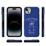 Last Toast | Blue Coastal Bachelorette Case Phone Case Casetry 