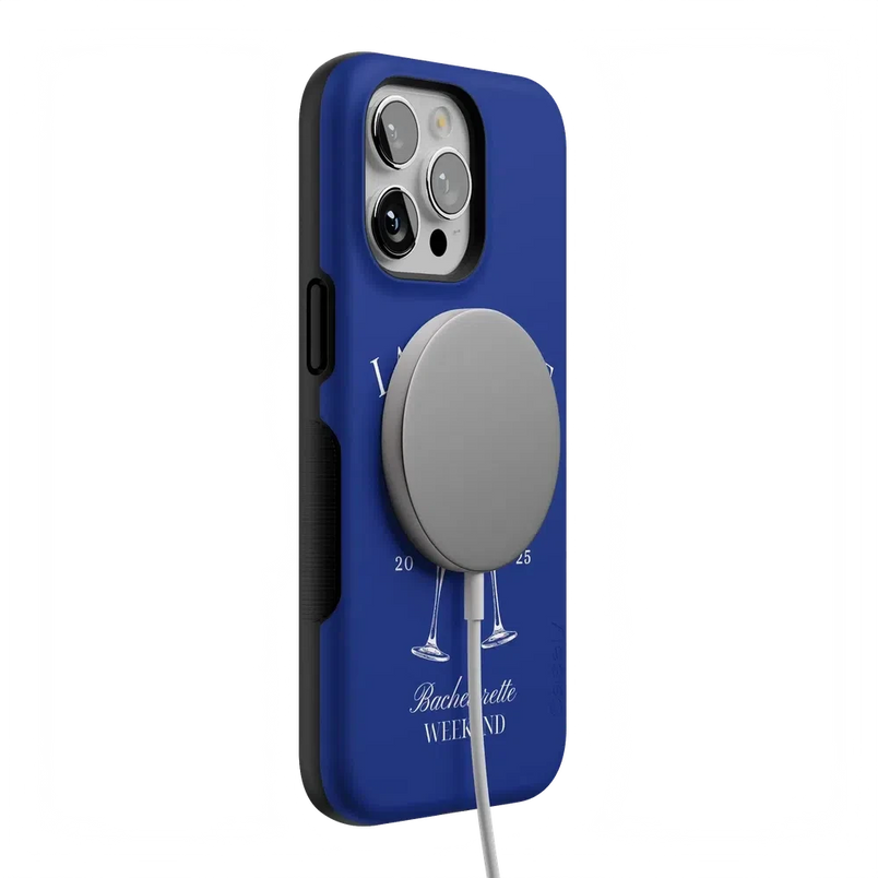 Last Toast | Blue Coastal Bachelorette Case Phone Case Casetry 