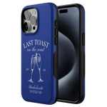 Last Toast | Blue Coastal Bachelorette Case Phone Case Casetry 