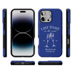 Last Toast | Blue Coastal Bachelorette Case Phone Case Casetry 