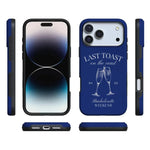 Last Toast | Blue Coastal Bachelorette Case Phone Case Casetry 